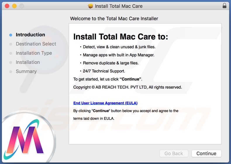 Instalador de Total Mac Care