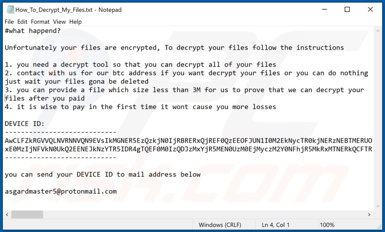 Instruções de desencriptação de Ragnarok (How_To_Decrypt_My_Files.txt)