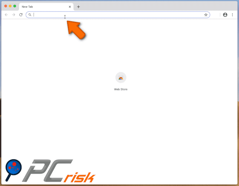 adware ExploreParameter a promover o falso mecanismo de pesquisa search.adjustablesample.com (GIF)
