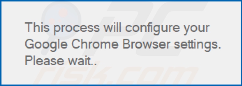 Outro pop-up após a instalação do sequestrador de navegador select-search.com