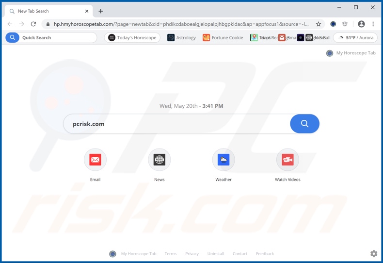 hmyhoroscopetab.com sequestrador de navegador