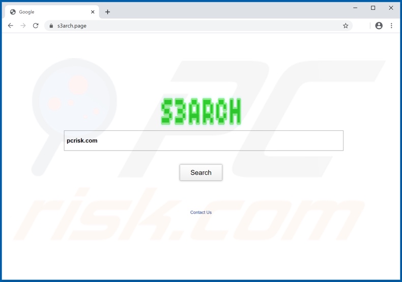 Sequestrador de navegador s3arch.page