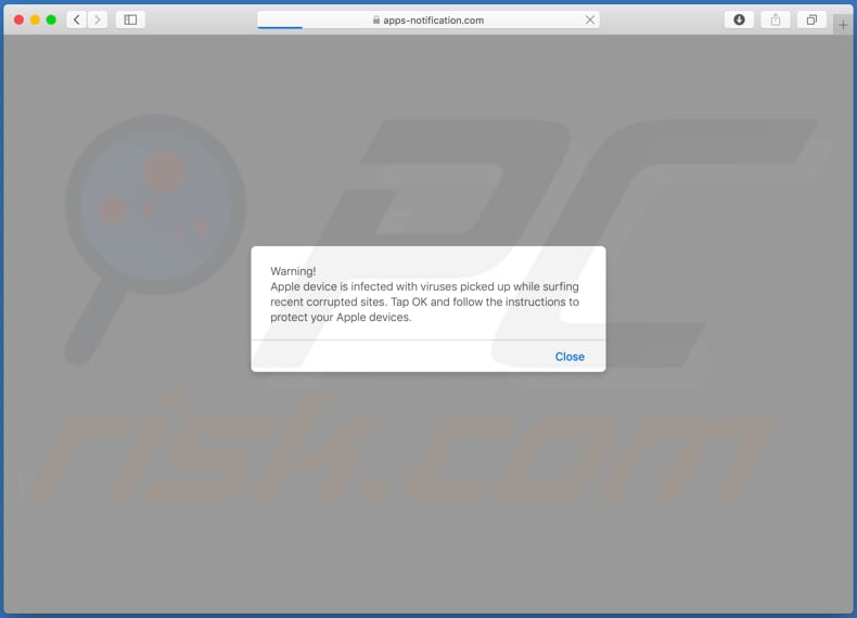 pop-up de outra variante apps-notification.com