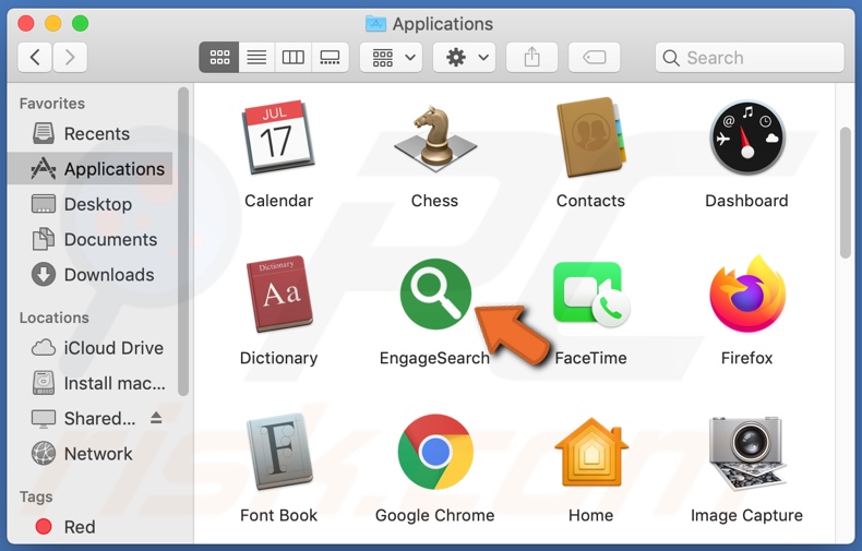 Adware EngageSearch