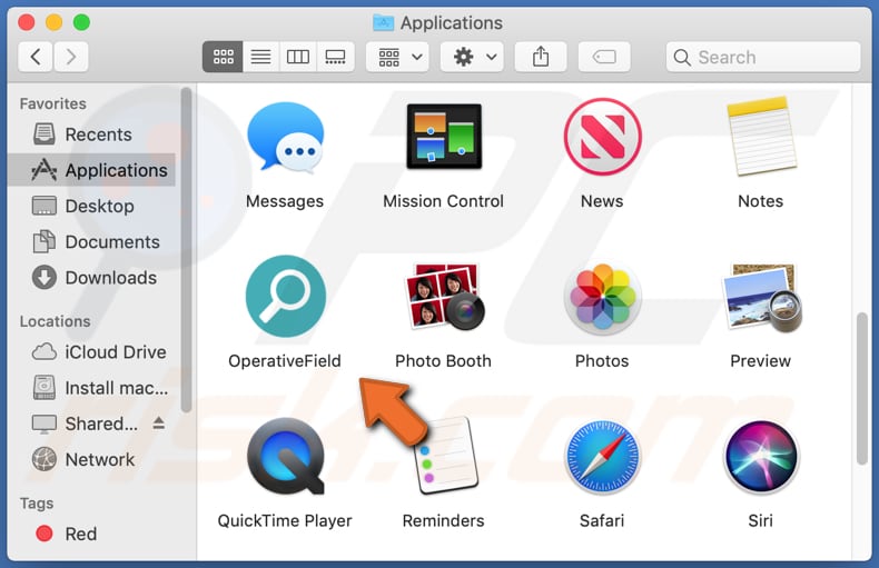 Adware OperativeField