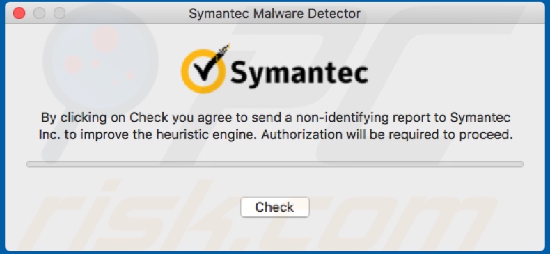 Malware Proton disfarçado de falsa aplicação Symantec Malware Detector