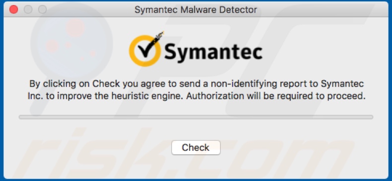 Malware Proton disfarçado de falsa aplicação Symantec Malware Detector