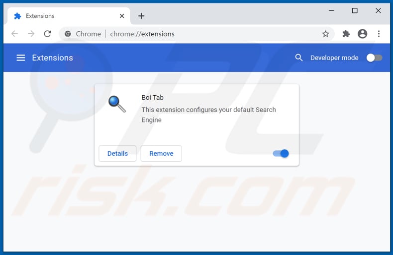 Removendo as extensões do Google Chrome relacionadas a pesquisas.club
