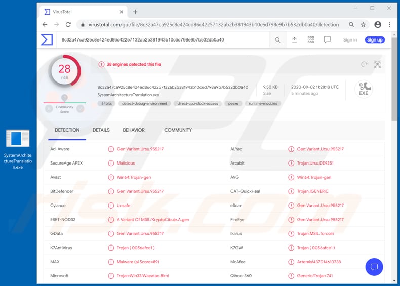 Malware KryptoCibule