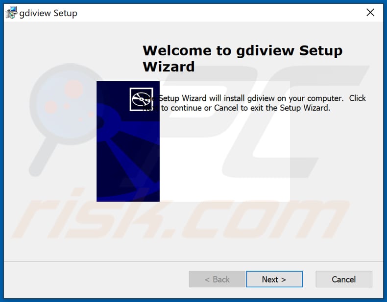 instalador malicioso do adware Dreamtrip que abre o segundo instalador