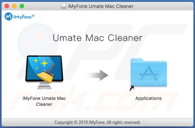 Configuração da instalação da API do Umate Mac Cleaner 