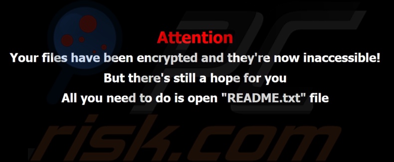 Fundo do ambiente de trabalho do ransomware DUSK 2