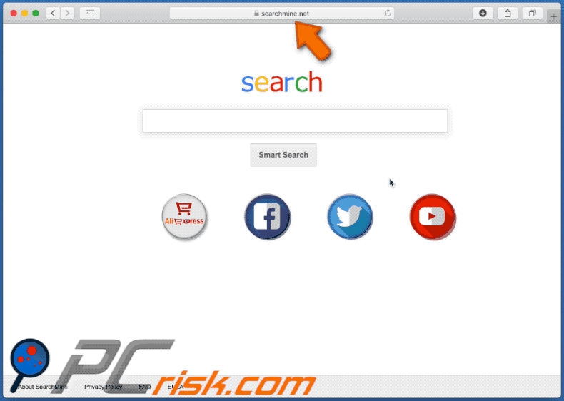 searchmine.net promove flipsearch.com