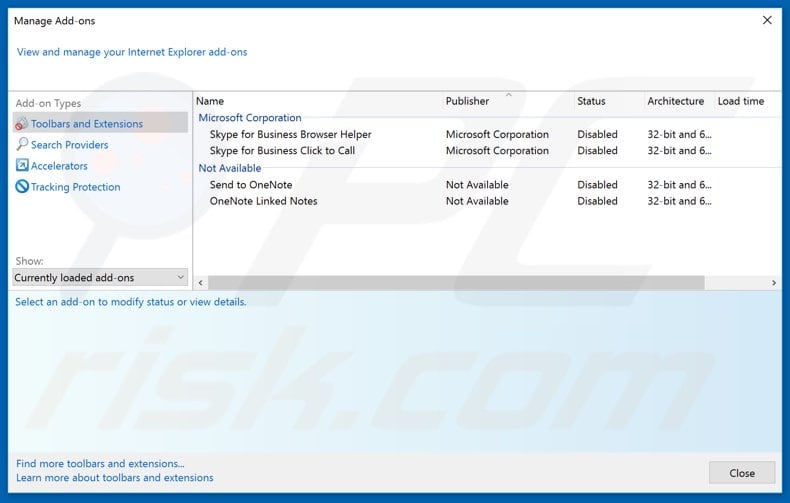 Removendo anúncios fastsolvecaptcha[.]com do Internet Explorer passo 2
