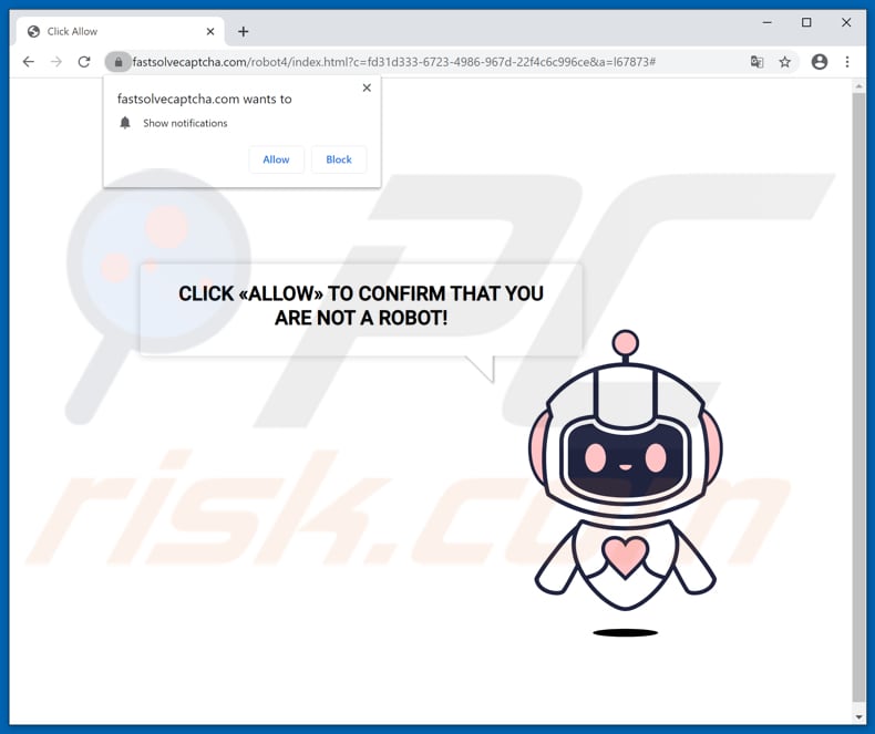 redirecionamentos de pop-up fastsolvecaptcha[.]com