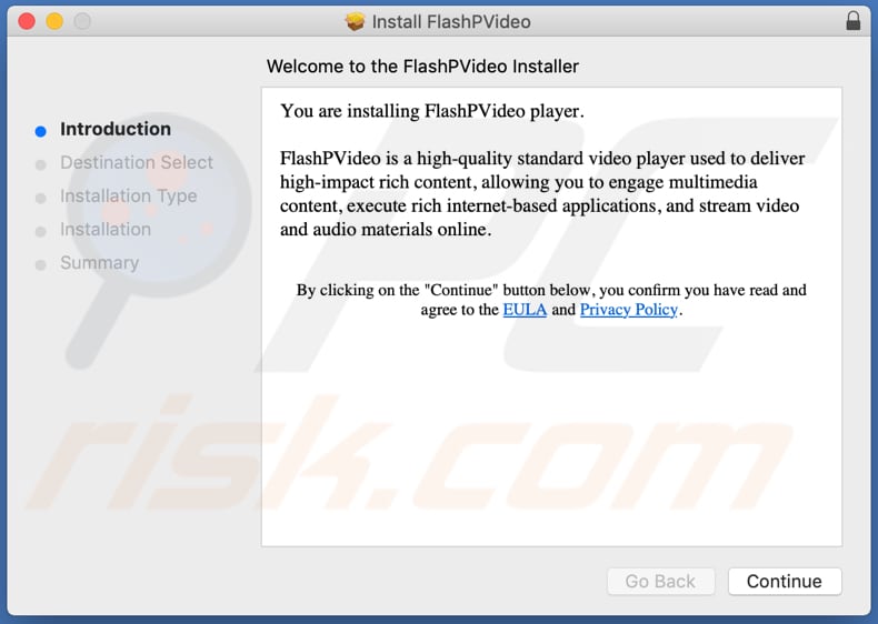 Instalador fraudulento usado para promover adware FlashPVideo