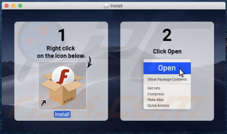 instalação do adware protocolport passo 1