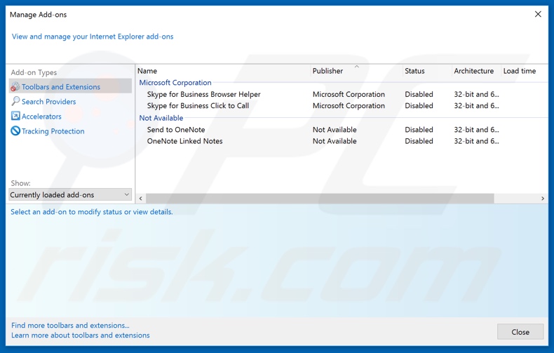 Remoção dos anúncios SystemMonitor do Internet Explorer passo 2