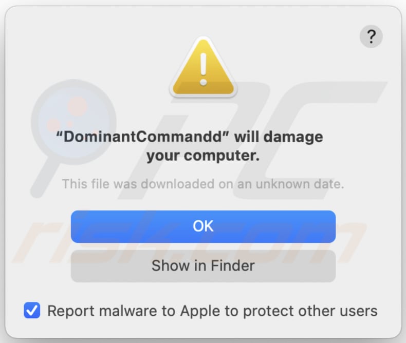 adware DominantCommand