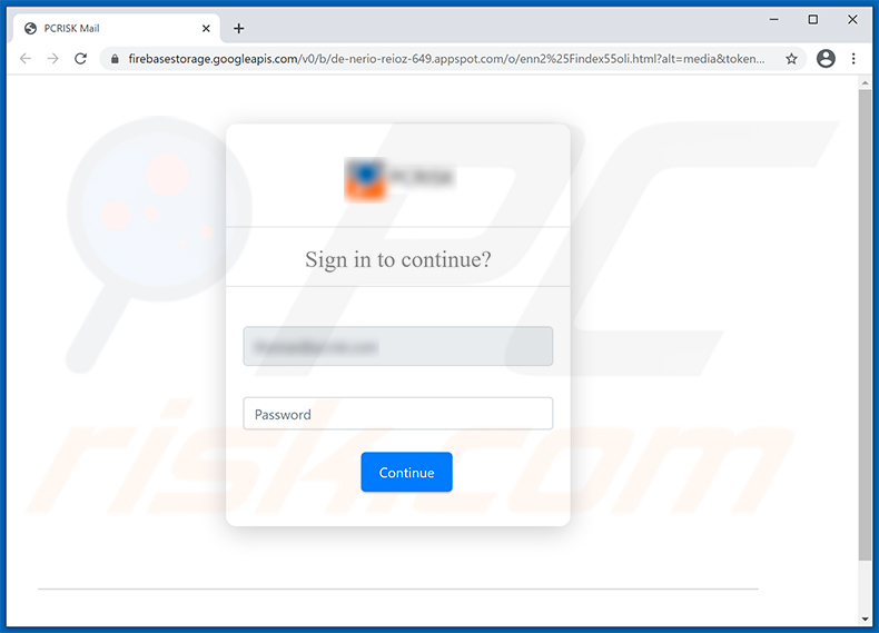 Site de Phishing promovido via email de spam com tema Your Mailbox Is Full (2021-04-27)