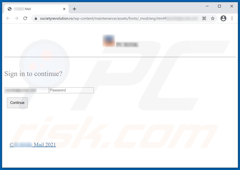 site de phishing promovido +eça carta de spam SECURE YOUR E-MAIL WORLD