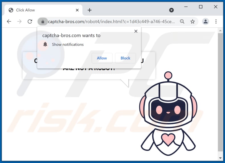 redirecionamentos pop-up captcha-bros[.]com