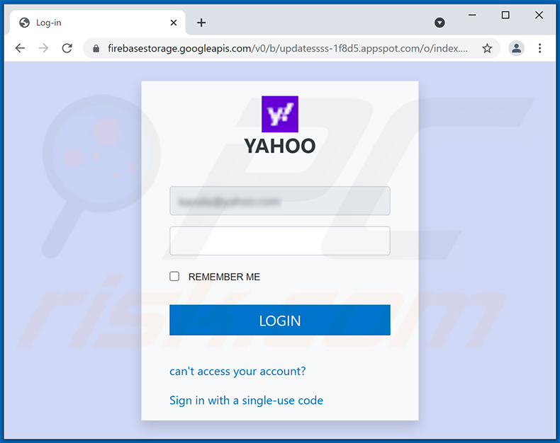 site de phishing promovido via Fraude por Email We Noticed A Login From A Device You Don't Usually Use (2021-09-02)