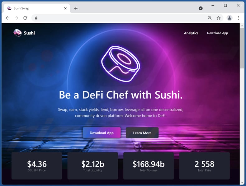 fraude SushiSwap