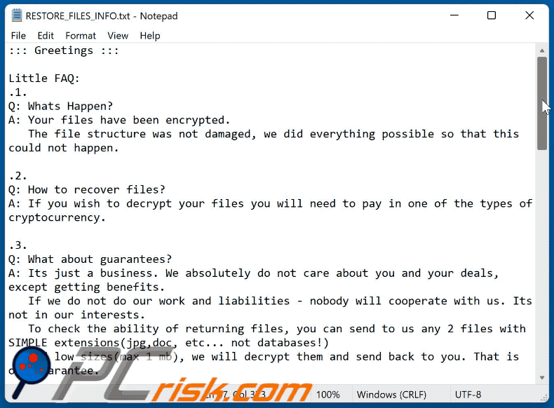 mensagem exigente de resgate do ransomware Phmqdw (_readme.txt) GIF
