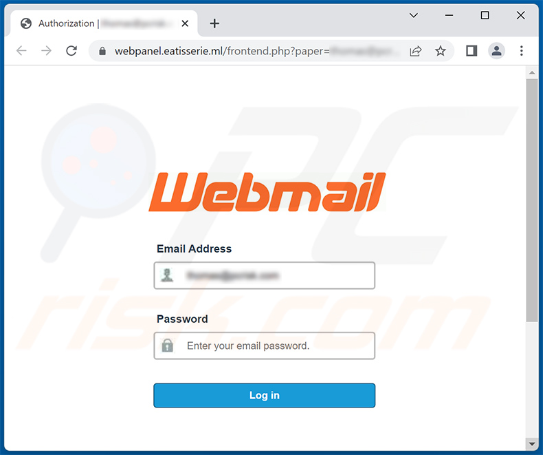Site de phishing promovido através de spam com tema undelivered mail (2022-04-26)