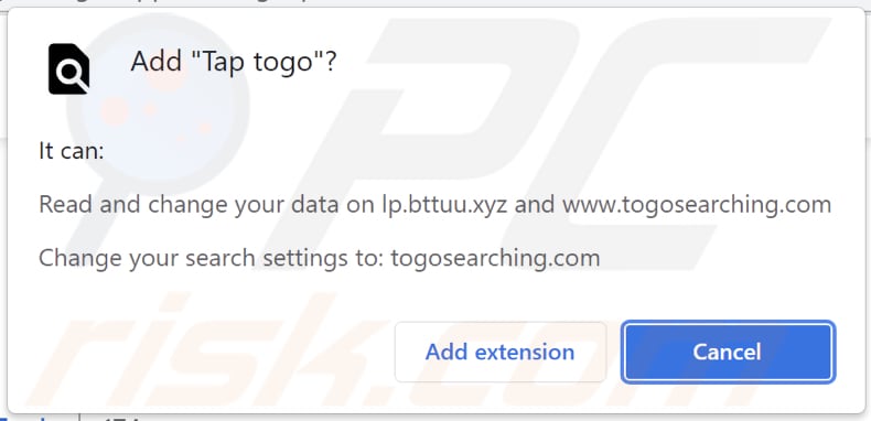 sequestrador do navegador togosearching.com