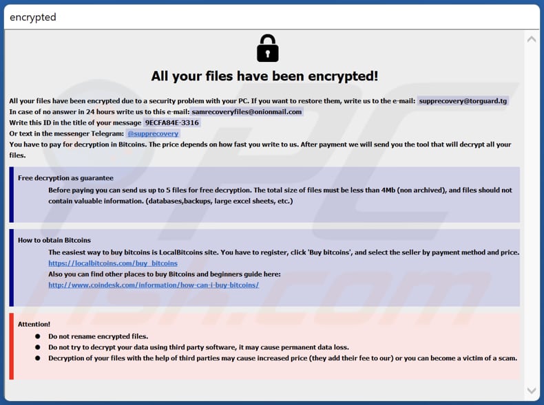 Ficheiro HTA do ransomware Duck (info.hta)