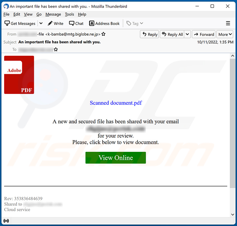 email spam A File Was Shared With You (2022-10-12)
