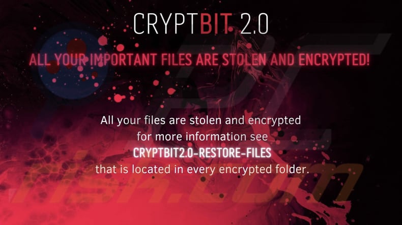 fundo do ambiente de trabalho CryptBIT 2.0