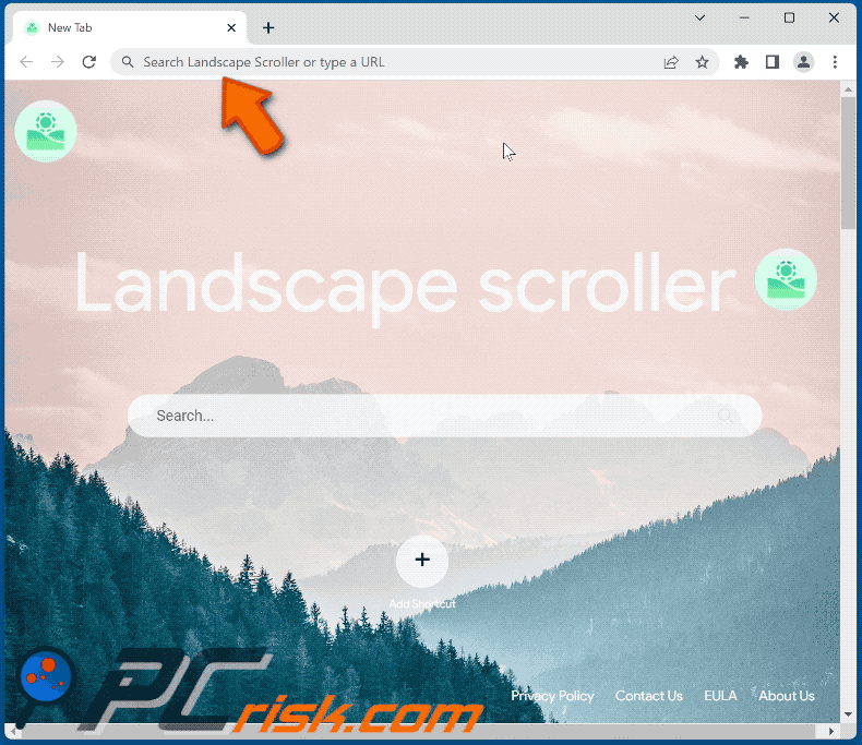 sequestrador navegador landscape scroller search.landscapescroller.net mostra resultados do google