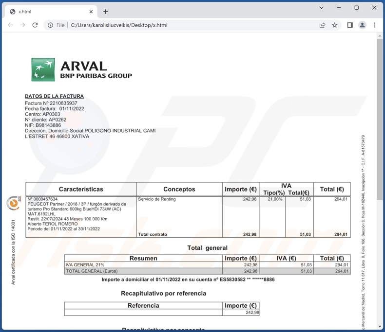 O malware StrelaStealer apresentou um documento ilusório