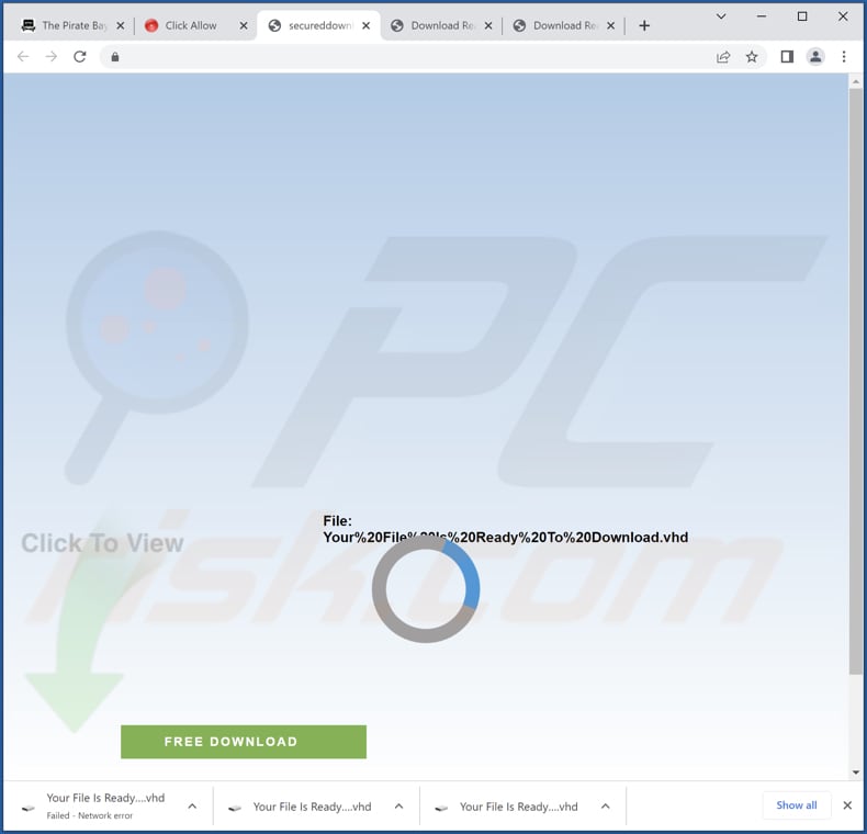 promotor fraudulento do adware videos