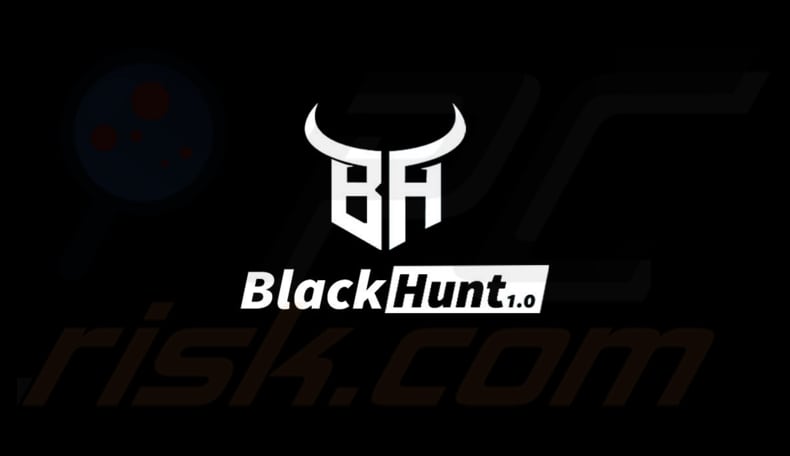 fundo de ecrã do ransomware Black Hunt