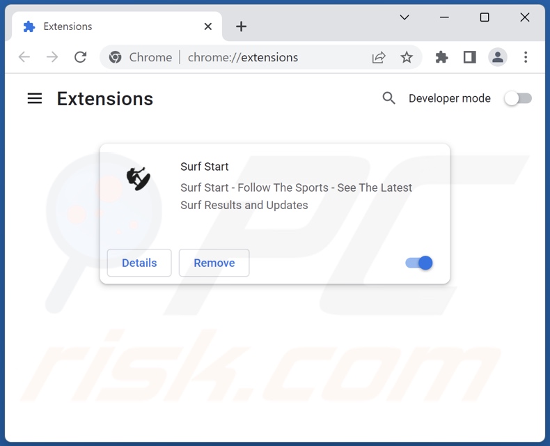 Removendo extensões Google Chrome relacionadas com search.nstart.online