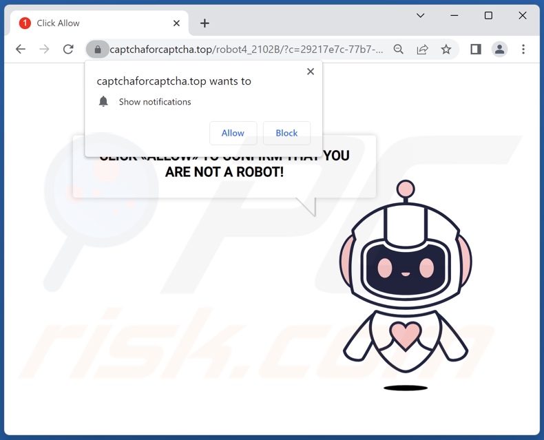 redireccionamentos pop-up captchaforcaptcha[.]top