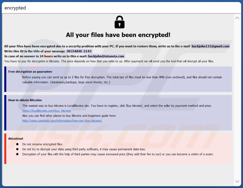 ficheiro HTA do ransomware BACKJOHN (info.hta)