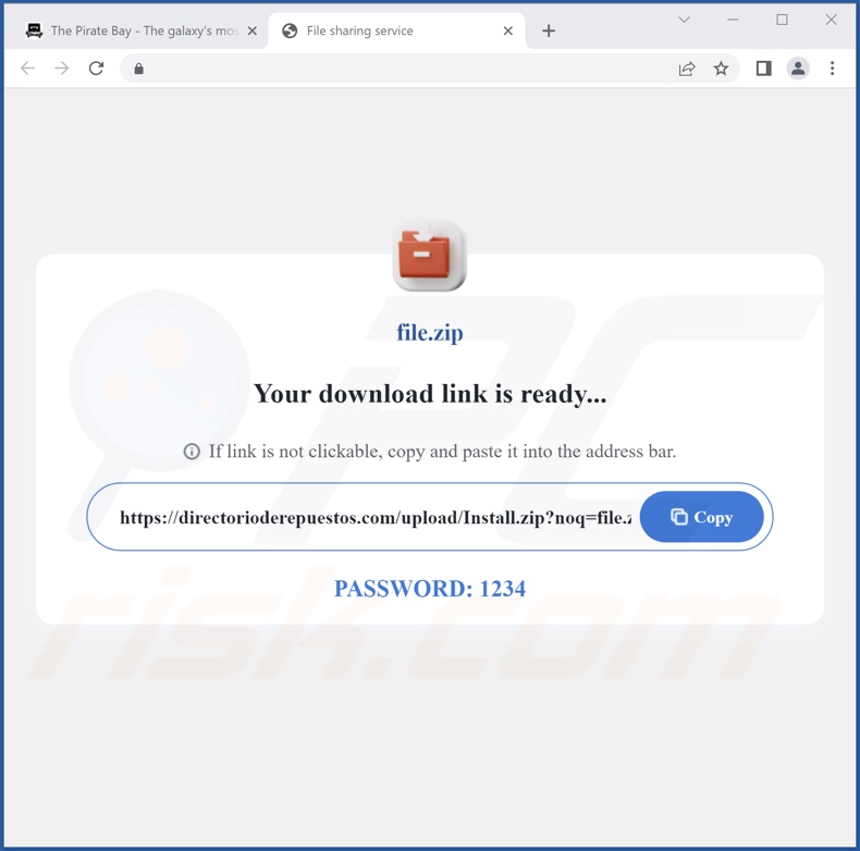 Site fraudulento utilizado para promover o sequestrador de navegador COVID Dashboard
