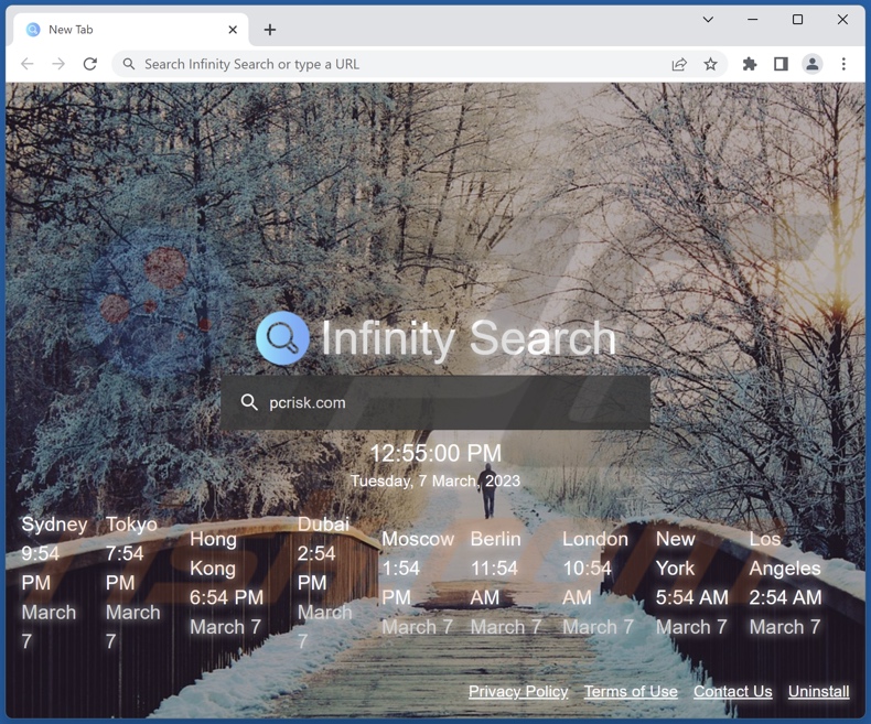 sequestrador do navegador search.infinity-searches.com