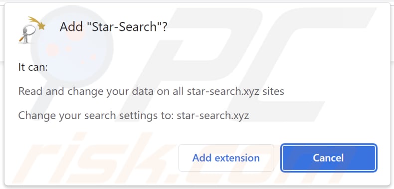 permissões star-search.xyz