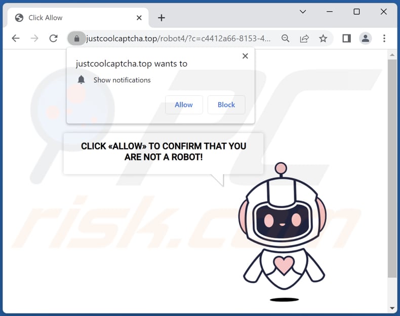 anúncios justcoolcaptcha[.]top