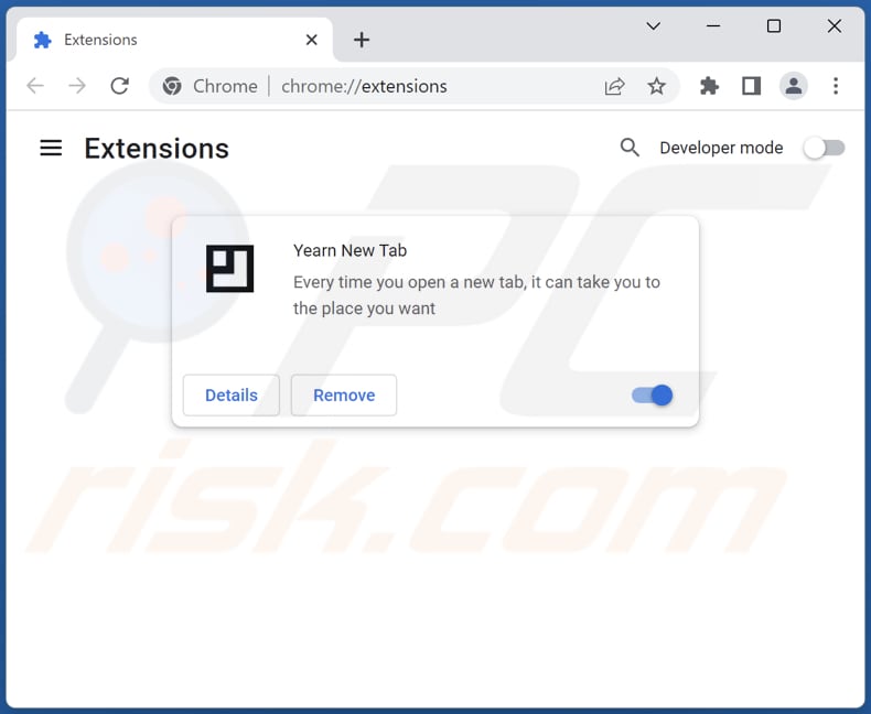 Remoção das extensões do Google Chrome relacionadas com o bing.com