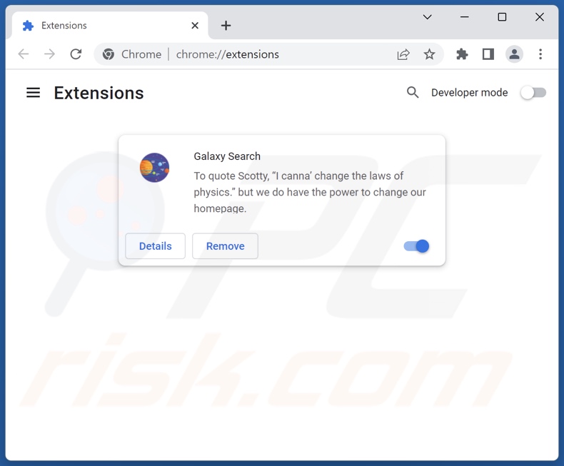 Remoção das extensões do Google Chrome relacionadas com find.nseeknow.com