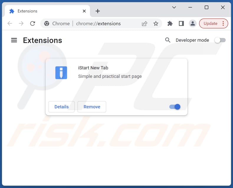 Remoção das extensões do Google Chrome relacionadas com o letsearches.com