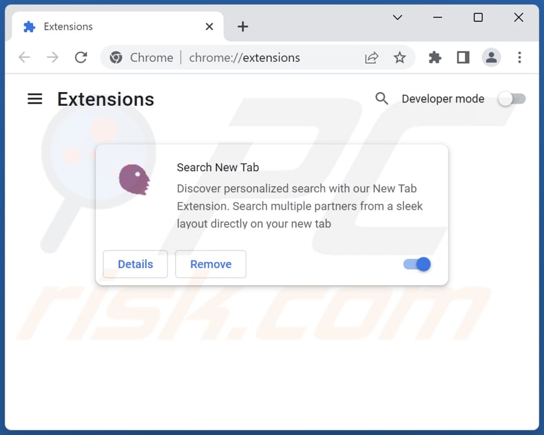 Remoção das extensões do Google Chrome relacionadas com o askaibrowser.com