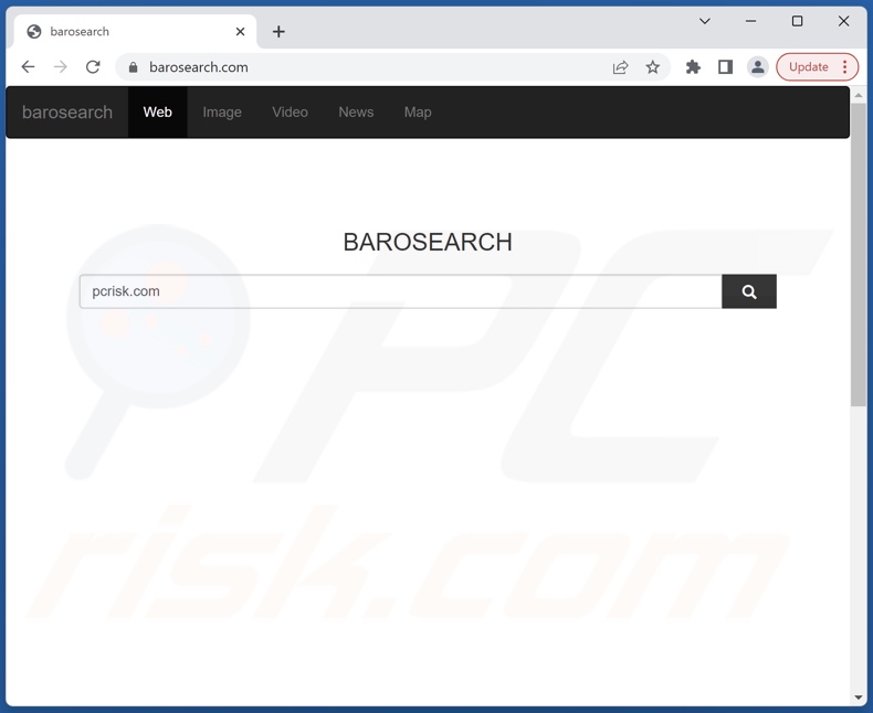 sequestrador de navegador barosearch.com